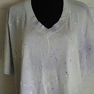 New York Knitworks Inc. Paint Spatter T-shirt